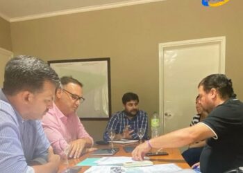 Centeno: Reunión para viviendas en lote propio y el avance de las obras hídricas