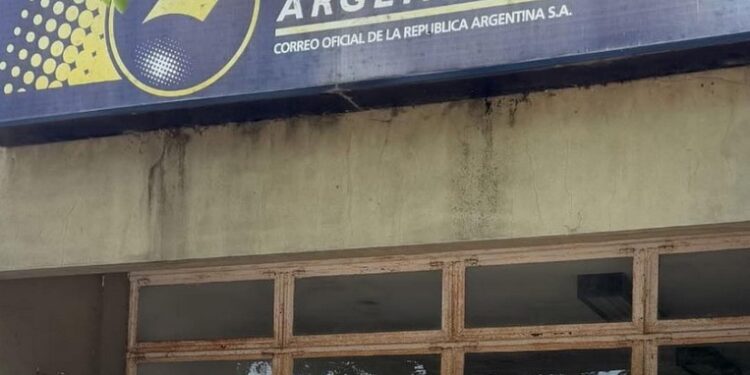 Salto Grande: La oficina de Correo Argentino quedó cerrado por tiempo indeterminado