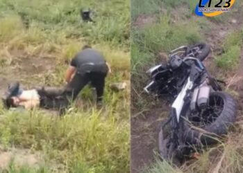 El “Chino” Maidana sufrió un fuerte accidente con su moto en la ruta y quedó internado