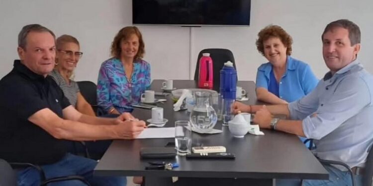 El Director de Lechería de la Provincia Carlos De Lorenzi estuvo en Totoras