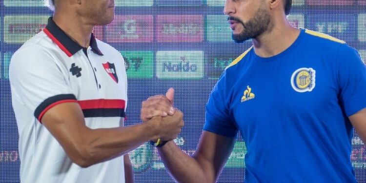 Facundo Mallo y Keylor Navas compartieron conferencia antes del clásico rosarino