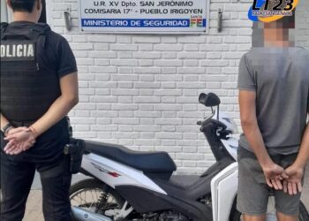 IRIGOYEN: CIRCULABA EN UNA MOTO CON PEDIDO DE SECUESTRO POR ROBO