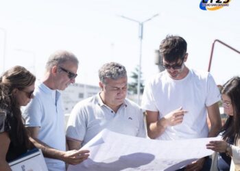 PARQUE URBANO TIMBÚES: RECORRIDA JUNTO A FUNCIONARIOS PROVINCIALES PARA LA INAUGURACIÓN DE LA OBRA