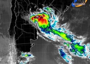 24 febrero 2025 – 1245 H. Aviso meteorológico especial. SUR de SANTA FE y aledaños.