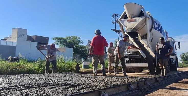Totoras: Avanza la obra del Polideportivo Municipal