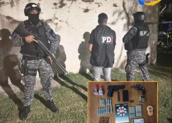 Centeno: ALLANAMIENTOS EN BUNKER TRAS DENUNCIAS DE VECINOS POR VENTA DE DROGAS