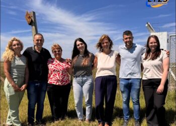 Avanza el gasoducto de la Ruta Nacional 34.