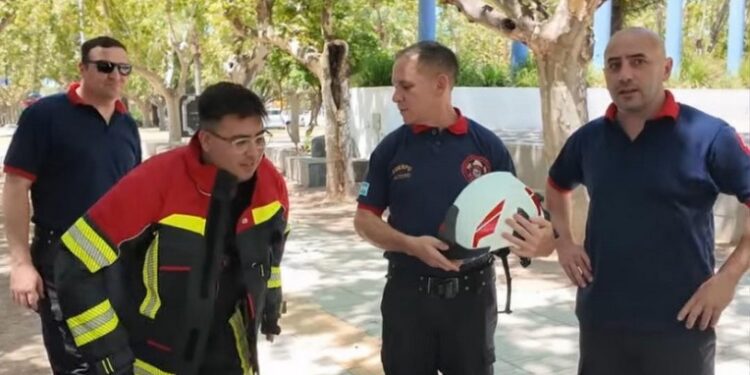 Casilda La Municipalidad entregó 75 Millones a Bomberos Voluntarios