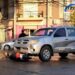 Galvez: Fuerte accidente entre una moto y una camioneta en la Ciudad. Una niña herida