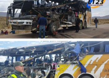 Bolivia: TRÁGICO ACCIDENTE EN UYUNI DEJÓ AL MENOS 37 MUERTOS Y 39 HERIDOS