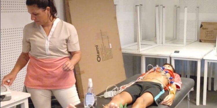 Galvez Electrocardiogramas gratuitos para niños deportistas