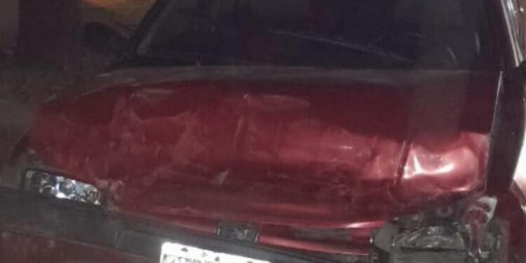 LAS PAREJAS CHOQUE POR ALCANCE EN RUTA 178