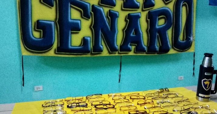 San Genaro: La Peña de Boca realizó el segundo envío de anteojos a la Fundación Hacer Futuro