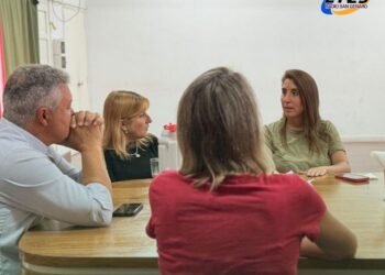 San Genaro: Ayer visitó la Ciudad la Directora Provincial de Clubes María Luz Budassi