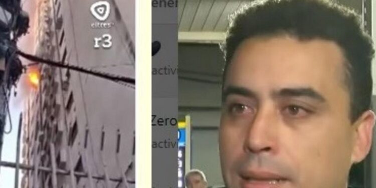 UNA FAMILIA DE CAÑADA ROSQUÍN PERDIÓ TRAS EL INCENDIO DE SU DEPARTAMENTO EN ROSARIO