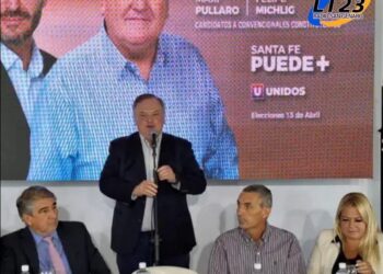 Presentación de todos los candidatos departamentales de «Unidos para Cambiar Santa Fe» en la ciudad San Cristóbal