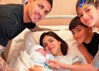 Leandro Paredes y Camila Galante fueron padres por tercera vez: «Bienvenido Lautaro».