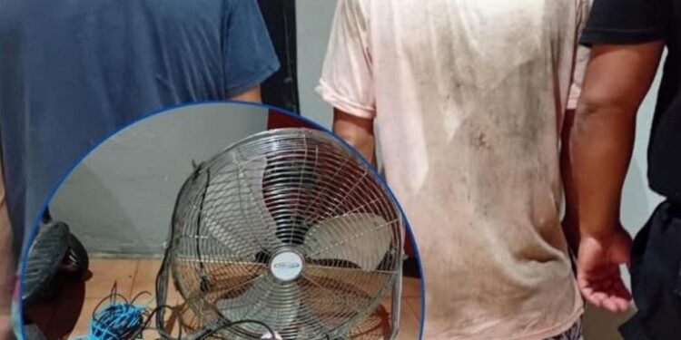 ROBO Y DETENCIÓN EN SAN LORENZO