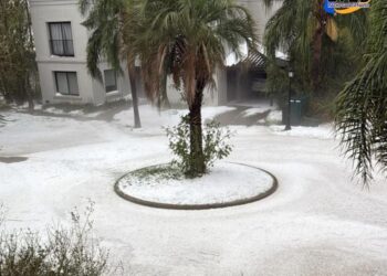 Los que dejó la tremenda tormenta con caída de granizo en la región.