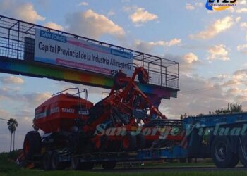 San Jorge: La municipalidad anunció el comienzo de la obra de reparación del puente peatonal sobre ruta 13.
