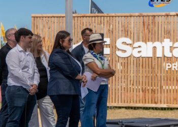 HISTÓRICO: POR PRIMERA VEZ TIMBÚES PUDO EXPONER SU FUERZA PRODUCTIVA Y TURÍSTICA EN EXPOAGRO 2025