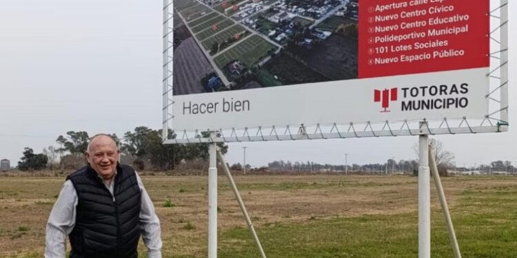 Totoras: Pascual pone en agenda la necesidad de soluciones habitacionales para la Ciudad