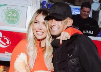 Wanda Nara Acompañó a LGante en su Operacion