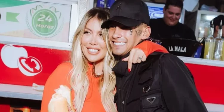 Wanda Nara Acompañó a LGante en su Operacion