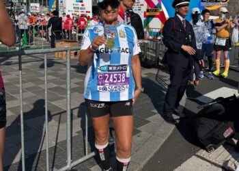 LA SANGENARINA BETINA JUAREZ CORRIÓ LA TOKYO MARATHON 2025