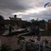 Graves destrozos por la tormenta ocurrida en la tarde de ayer en Fray Luis Beltran.