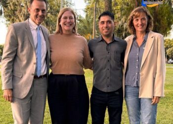 TOTORAS: LA VICEGOBERNADORA GISELA SCAGLIA RECORRIÓ OBRAS JUNTO A LA INTENDENTE GUADALUPE LANATTI