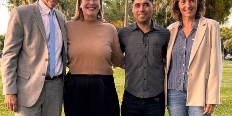 TOTORAS: LA VICEGOBERNADORA GISELA SCAGLIA RECORRIÓ OBRAS JUNTO A LA INTENDENTE GUADALUPE LANATTI