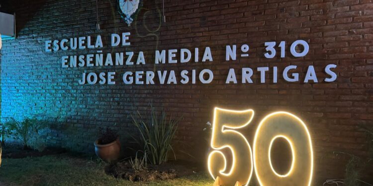 Acto 50º Aniversario E.E.S.O 310 José Gervasio Artigas San Genaro