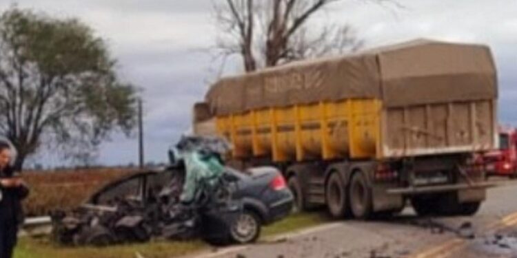 Accidente fatal en Ruta 66. Un hombre de San Jorge perdió la vida.