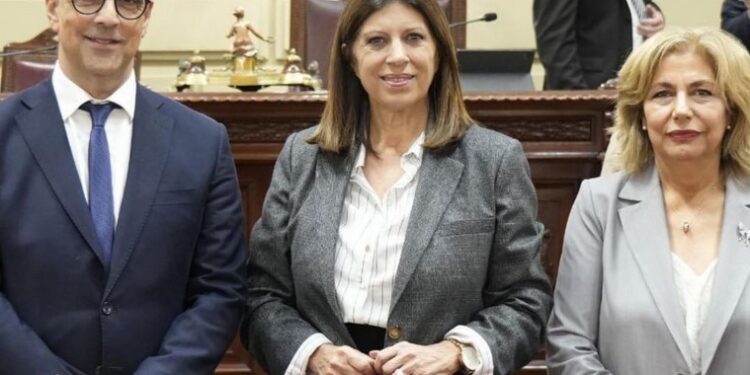 CLARA GARCÍA FUE REELECTA PRESIDENTA DE LA CÁMARA DE DIPUTADAS Y DIPUTADOS
