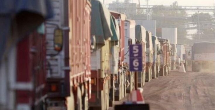 COLAPSO EN LAS RUTAS DEL CORDÓN INDUSTRIAL