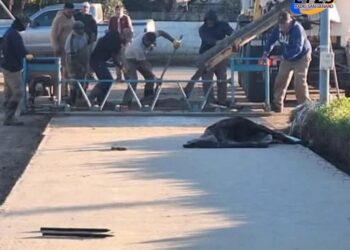 Centeno: La comuna compartió las obras en marcha en el arranque de semana