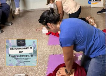 San Genaro: VUELVEN LOS CURSOS DE RCP AL SAMCO