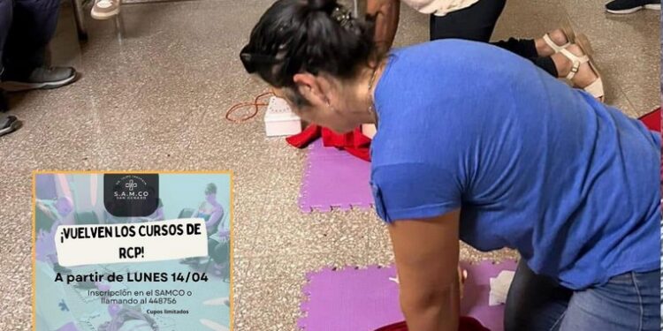 San Genaro: VUELVEN LOS CURSOS DE RCP AL SAMCO