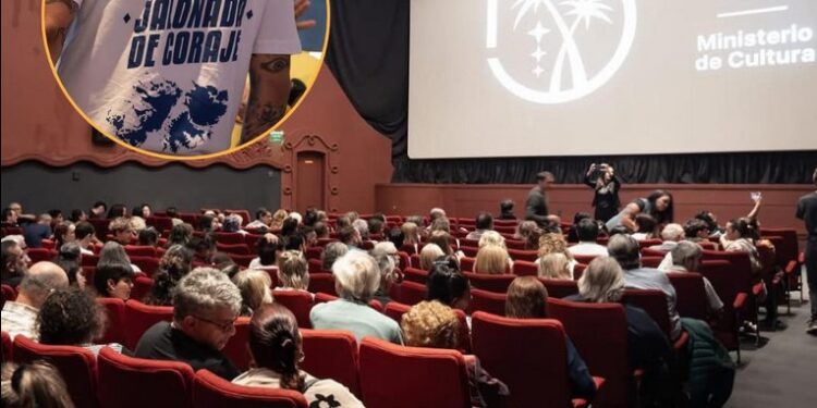 Rosario: “Esa historia jalonada de coraje” tuvo su preestreno en El Cairo