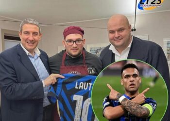 El capitán del Inter de Milán, Lautaro Martínez, fue parte de una acción solidaria que cobró notoriedad en Italia, luego de conocerse un incidente ocurrido la semana pasada en un restaurante de Milán