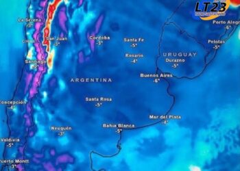 Reporte meteorológico. SUR de Santa fe y aledaños. Un pulso de aire frío nos trae al otoño profundo.
