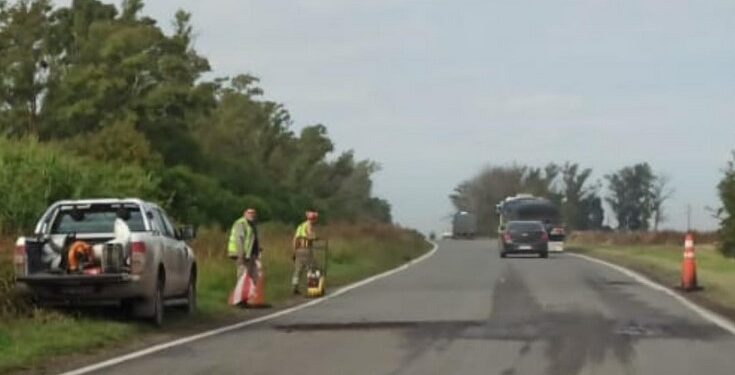 Ruta Nacional 178: Llegó el Bacheo.