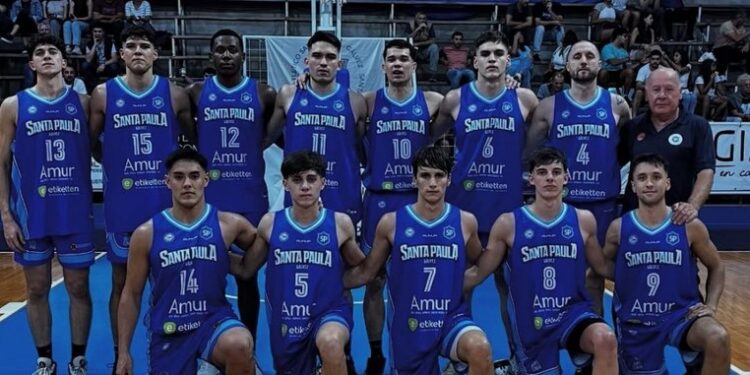 Básquet Regional Santa Paula se hace fuerte en su casa y suma triunfos en la Liga Federal