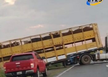 Arocena: Cuatro jóvenes de Barrancas heridos en siniestro vial