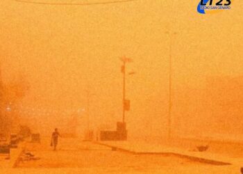 Una tormenta de arena en Irak dejó a más de 3.700 personas hospitalizadas por asfixia