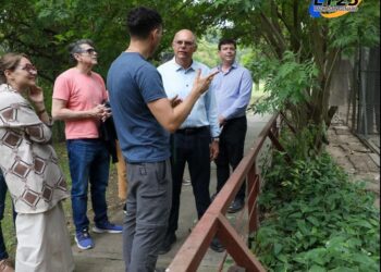 Una comitiva internacional recorrió el avance de las obras en La Esmeralda y visitó el Parque provincial Cayastá