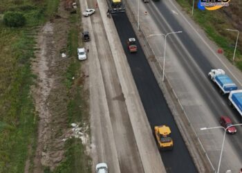 Avanza la obra del tercer carril de la autopista Rosario-Santa Fe