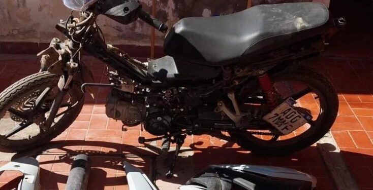 DOS MENORES IDENTIFICADOS POR ROBO DE MOTOCICLETA EN PUERTO ARAGÓN
