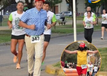 Forrest Gump corrió en Venado Tuerto